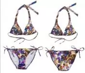 2019U swimwear paul smith discount femmes bikini britain ps1011 purple